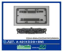 グリーンマックス|GREEN MAX 動力台車枠・床下機器セット A-42 (KD39+BM)