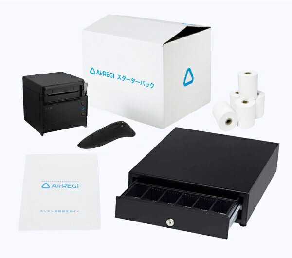 セイコーインスツル｜Seiko Instruments エアレジ スターターパック(RP-F10)黒＋バーコードリーダー黒