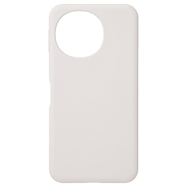 SHARP｜シャープ AQUOS sense9用SHARP純正シリコンケース ホワイト