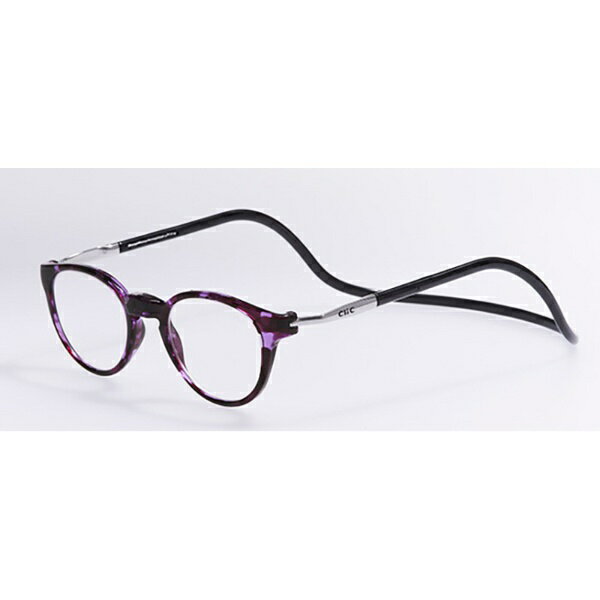 オーケー光学|OHKEI optical クリックパントス パープルデミ/ブラック(+2.50) パープルデミ/ブラック