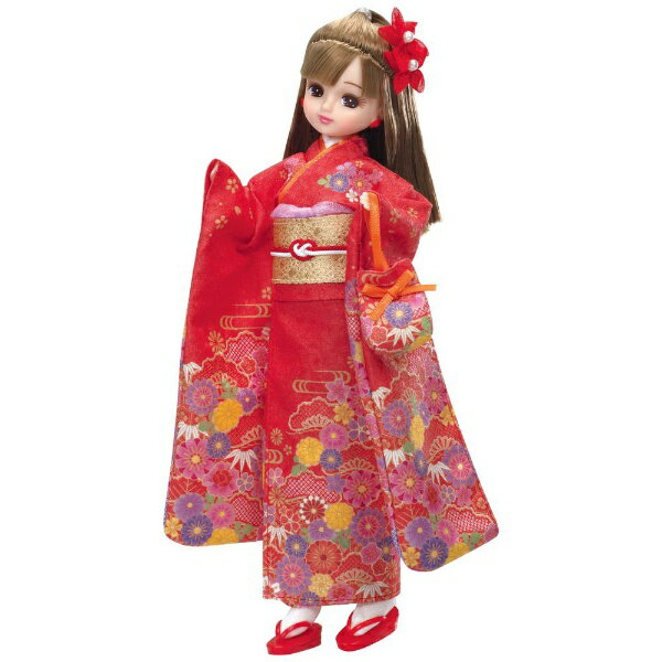 Clothes, Costume - タカラトミー｜TAKARA TOMY リカちゃん LD-30 Kimonoリカちゃん 紅