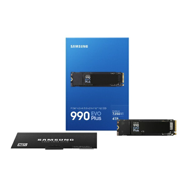 Samsung｜サムスン MZ-V9S4T0B-IT 内蔵SSD PCI-E Gen4接続 990 EVO Plus [4TB /M.2]【PCパーツ】お一人様1台限り - Image 2