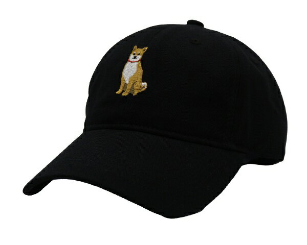 FRIENDSHILL（フレンズヒル）の人気キャラクター 柴田さん!かわいい柴犬のしぐさが刺しゅうされた帽子。ワンポイントがかわいい刺しゅうが入ったキャップです。シンプルなデザインで様々なコーデに合わせやすい！