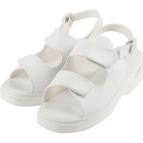 ファーストレイト｜First Rate エアー2バンドサンダル ホワイト L 23.5-24.0CM