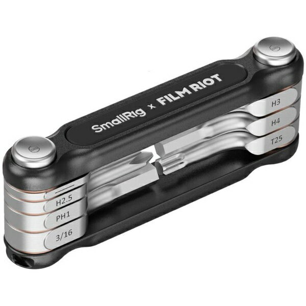 SmallRig｜スモールリグ SmallRig x FILM RIOT 7-in-1 折りたたみレンチセット 複数の角度調整機能付き(ブラック)4374 SmallRig SR4374