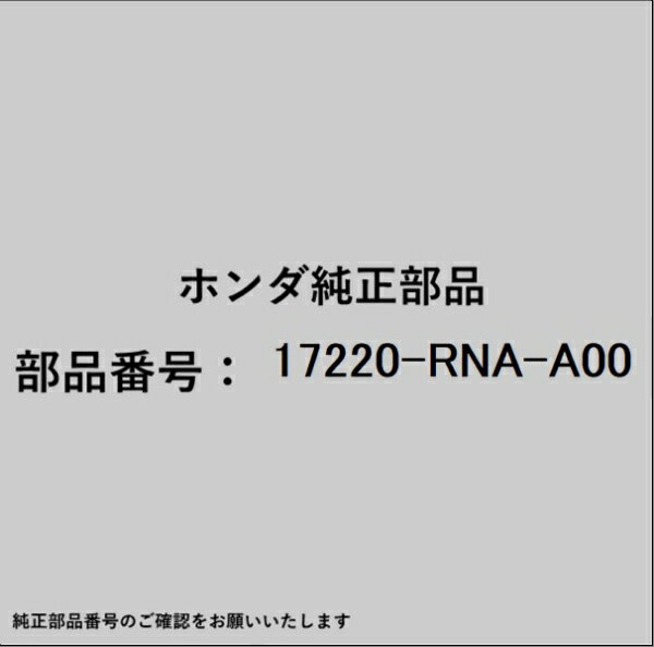 HONDA｜ホンダ ホンダ・honda純正部品 17220-RNA-A00 エアーエレメント