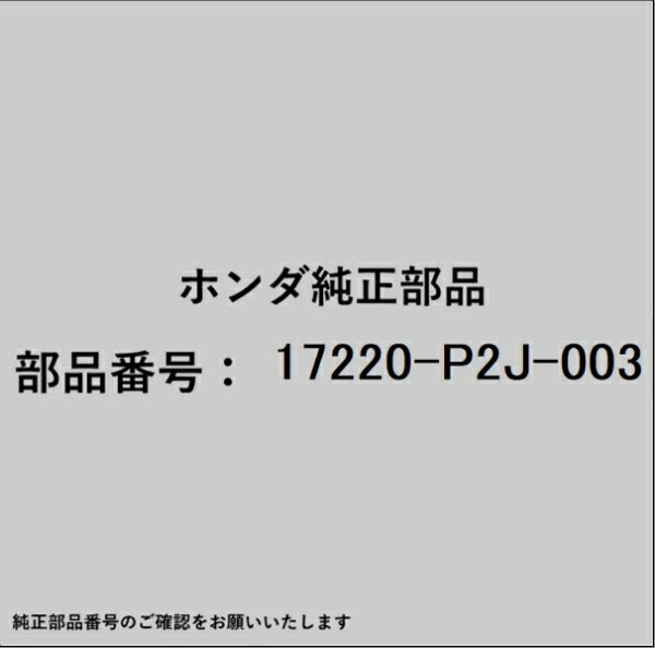 HONDA｜ホンダ ホンダ・honda純正部品 17220-P2J-003 エアーエレメント