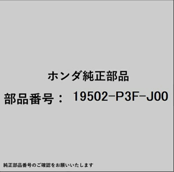 HONDA｜ホンダ ホンダ・honda純正部品 19502-P3F-J00 ロアーホース