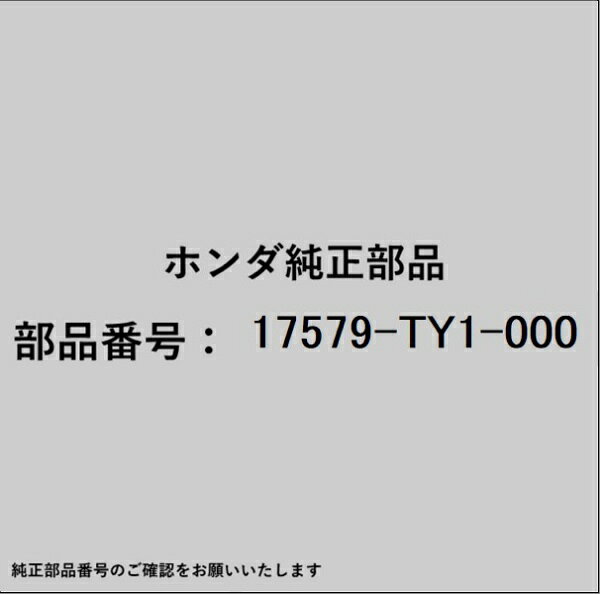 HONDA｜ホンダ ホンダ・honda純正部品 17579-TY1-000 パイプ