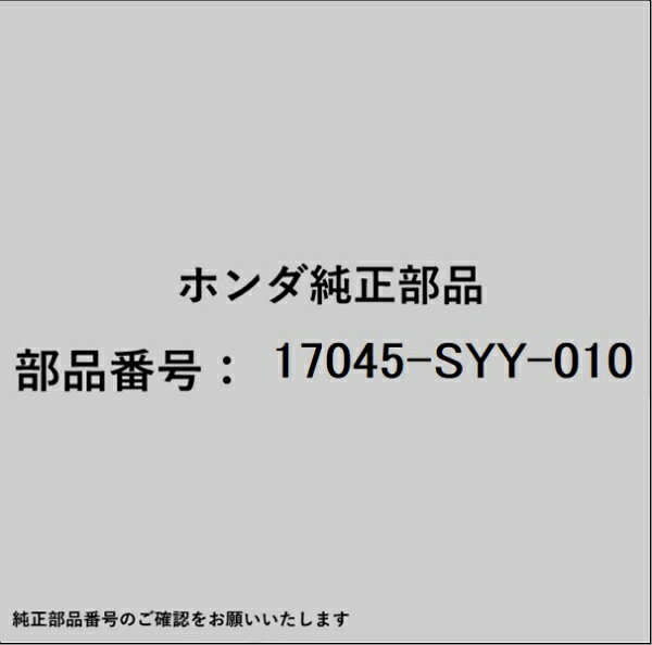HONDA｜ホンダ ホンダ・honda純正部品 17045-SYY-010 モジュール