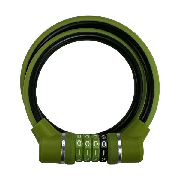 ゴリン｜GORIN 4連可変式ワイヤー錠 600mm カーキ G232W-600 [ワイヤーロック]