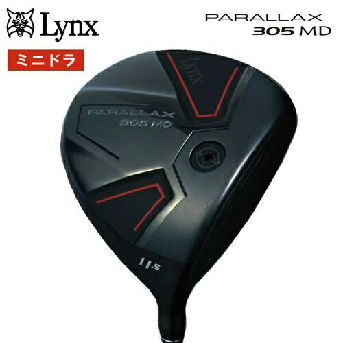 LYNX｜リンクス ドライバー パララックス 305 ミニ PARALLAX 305 MD [11.5° /POWER TUNED 50 LX Tech /S /メンズ /右利き用]【返品交換不可】