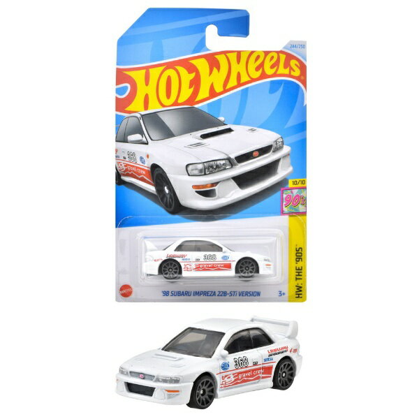 マテル｜Mattel ホットウィール HXR30 ベーシックカー ’98 スバル インプレッサ 22B-STi バージョン