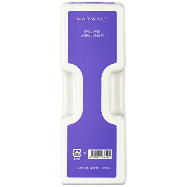Narwal Freo Z Ultra専用の床用強力洗剤です。床の汚れが酷い場合はこちらを使うことでより強力な床の水拭き清掃をします。初回の使用の際はソケットが付属されている床用強力洗剤キットをご購入下さい。