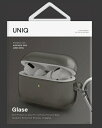 KENZAN|ケンザン AirPods4用 クリアTPUケース GLASE SMOKE UNIQAP4GLSSMK(2)
