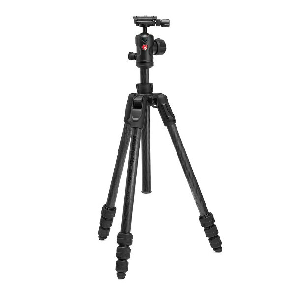  Manfrotto｜マンフロット befreeアドバンス AS　ツイスト カーボン 三脚キット ブラック MKBFRTC4FB-BH 