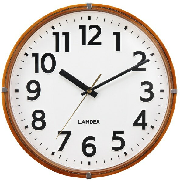 Other - 芳国産業 LANDEX　掛け時計　ディーポップ LANDEX ホワイト YW9175WH