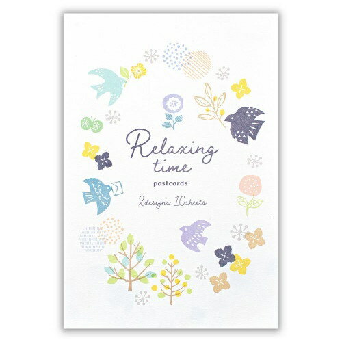 エヌビー社｜NB はがき箋 こころなごみ 鳥 5261702