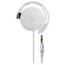 オーディオテクニカ｜audio-technica 耳かけ型 ATH-EQ300M WH ホワイト [φ3.5mm ミニプラグ][ATHEQ300MWH]