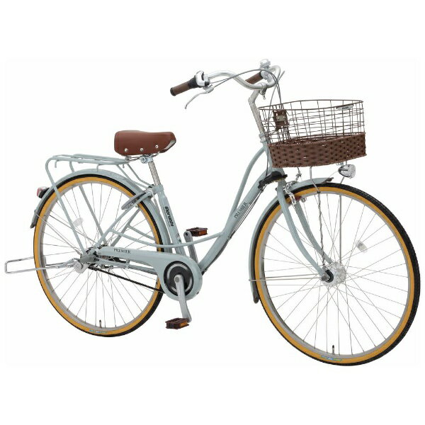 丸石サイクル｜Maruishi Cycle 自転車 プルミエールベルト PREMIER スチールグレー PEBP273R [内装3段 /27インチ]2025年モデル【キャンセル・返品不可】 【代金引換配送不可】