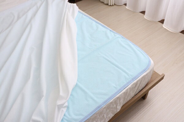 大宗|DAISOU 【防水シーツ】洗える防水シーツ シングルサイズ 100x205cm ブルー 962944BL [シングルサイズ] [2]