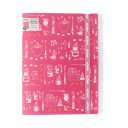 サンスター文具|sun-star ゴムバンド付ファイル 5P+F MOOMIN 24AW ベリー S2172143(3)