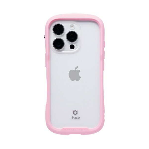 HAMEE　［iPhone 16専用］iFace Reflection強化ガラスクリアケース iFace サクラピンク　41-979662