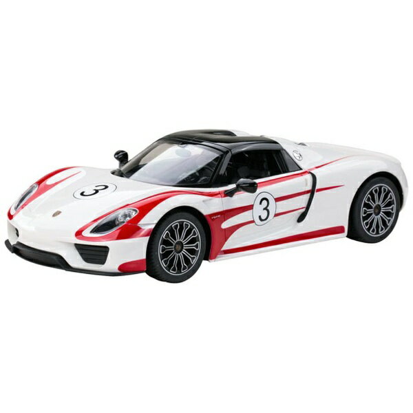 童友社｜DOYUSHA 1/14 RCカー ポルシェ 918 スパイダー パフォーマンス（白）