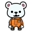 ゼネラルステッカー|GENERAL STICKER ワンピース×パンソンワークスコラボステッカー ベポ LCS-045