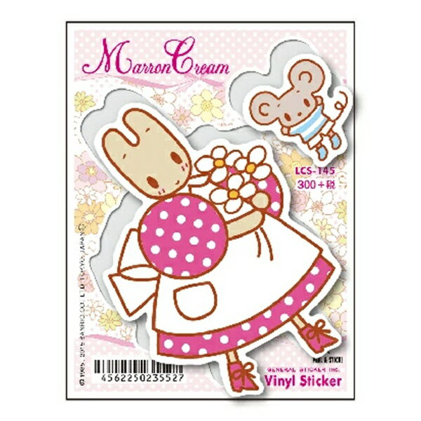 ゼネラルステッカー｜GENERAL STICKER サンリオ懐かしいシリーズ ステッカー マロンクリーム LCS-145