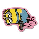 ゼネラルステッカー|GENERAL STICKER ミニオンズ ダイカットミニステッカー デイブ 寝転びゲーム MN-012