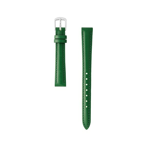 バンビ｜BAMBI 時計バンド 本革 スムース かん幅12mm 美錠幅10mm 【金具色指定不可】 グリーン BCE050MI