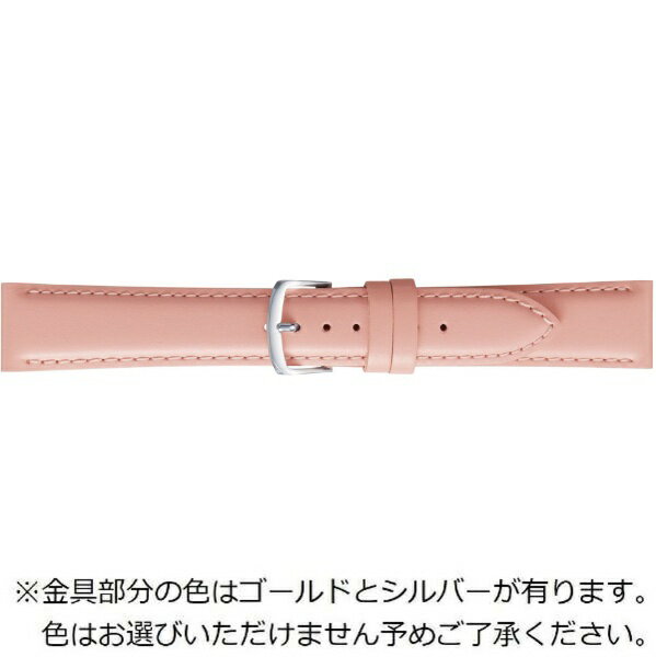 バンビ｜BAMBI 時計バンド 本革 スムース かん幅16mm 美錠幅14mm 【金具色指定不可】 ピンク BCE050PN