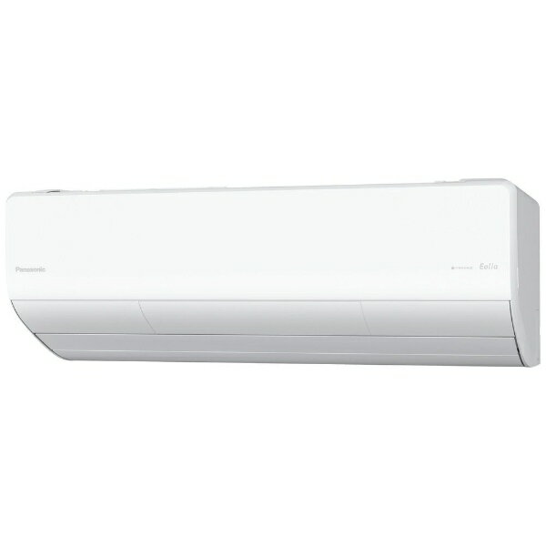 Panasonic｜パナソニック エアコン 2025年 Eolia（エオリア）Xシリーズ クリスタルホワイト CS-X805D2-W [おもに26畳用 /200V]