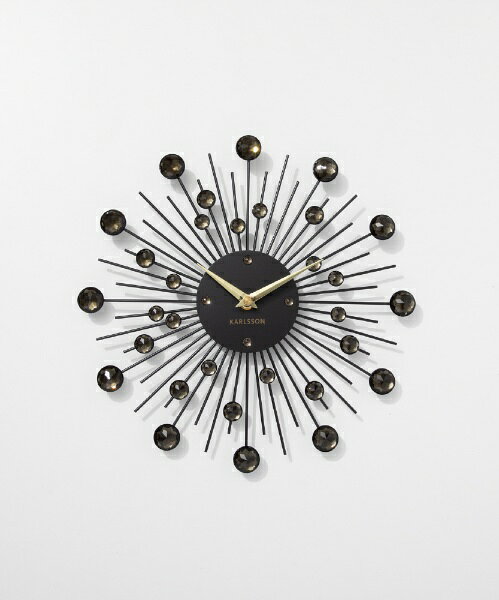 KARLSSONå륽 륽 ݤ 륯å Sunburst Medium ľ 300mm ֥å KA4860BK