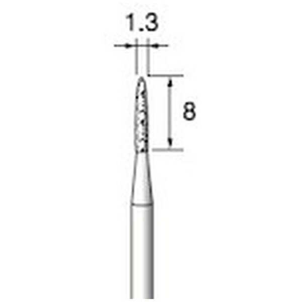 Rakuten - アルゴファイルジャパン｜ARGOFILE 電着ダイヤモンドバー＃140　Φ1．3X8　Φ2．