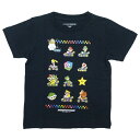 ファインプラス|FINE PLUS マリオカート KIDS オールスター Tシャツ 140cm ネイビー 22843063