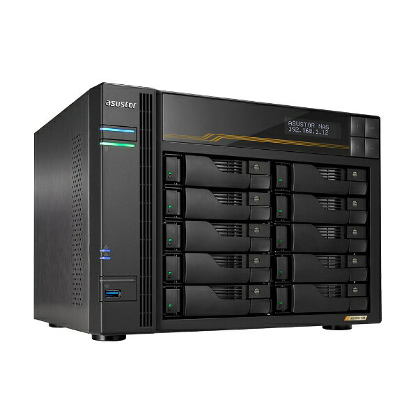 ASUSTOR｜アサスター NAS [ストレージ無 /10ベイ] LOCKERSTOR 10 Gen3 AS6810T - Image 3