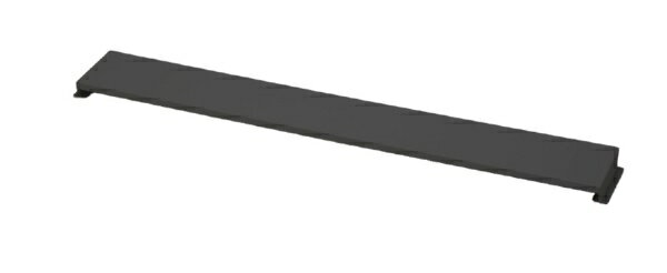 伸晃｜SHINKO 排気口カバー 75cm 奥行き調節 コンロ用 油はね防止 ブラック KHC-D75BK
