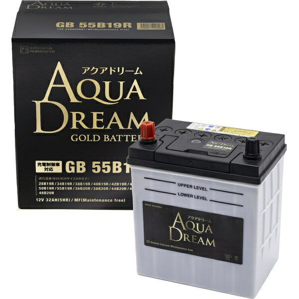 AQUA DREAM GOLD BATTERY GB 55B19R