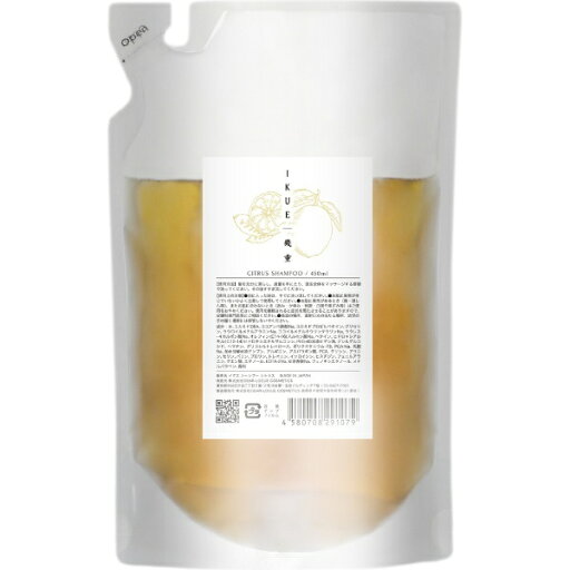 幾重|IKUE 幾重 シャンプー シトラス 詰替え用 450mL DEAR-LOGUE COSMETICS 幾重|IKUE 幾重 シャンプー シトラス 詰替え用 450mL DEAR-LOGUE COSMETICS