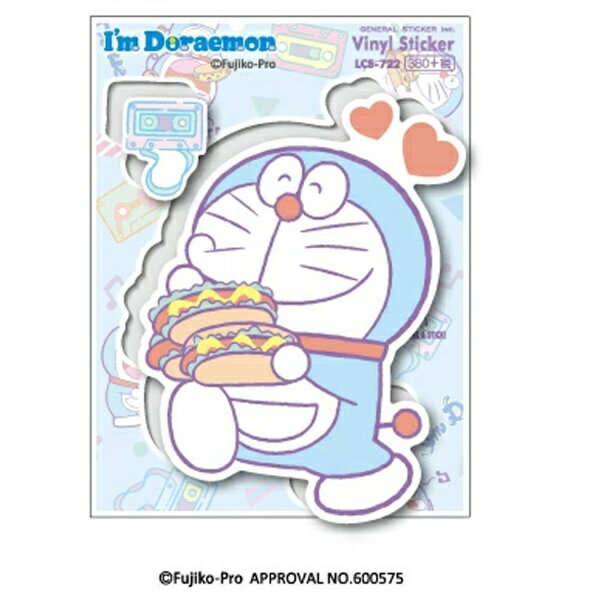 ���ͥ�륹�ƥå�����GENERAL STICKER �ɥ館��󥹥ƥå��� Im Doraemon �ơ���02 LCS-722