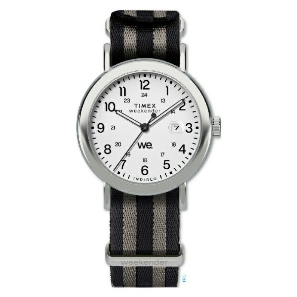 TIMEX｜タイメックス ウィークエンダー 40mm [Weekender 40mm] 1年保証 ホワイト TW2W86300 [正規品]