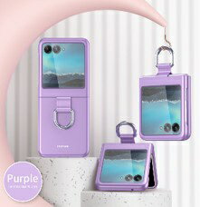 STYLE Promotion｜スタイルプロモーション Motorola razr 40 ultra用　clip casePU パープル SP-MOTO40UPC-PU