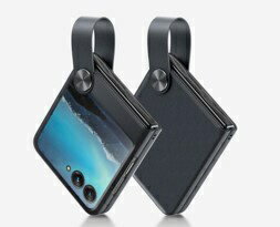 STYLE Promotion｜スタイルプロモーション Motorola razr 40 用　Leather　Hook caseBK ブラック SP-MOTO40ULHC-BK
