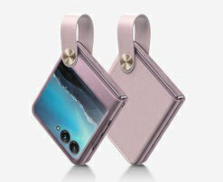 STYLE Promotion｜スタイルプロモーション Motorola razr 40 ultra 用　Leather　Hook casePK ピンク SP-MOTO40ULHC-PK