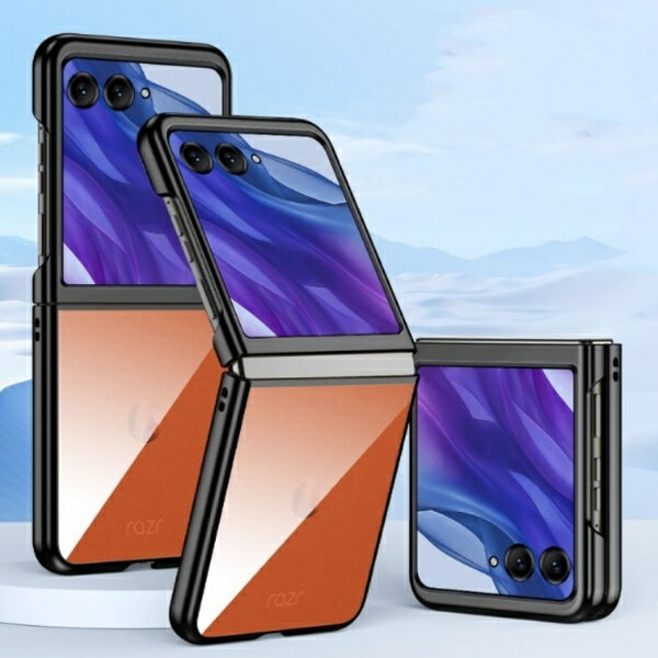 STYLE Promotion｜スタイルプロモーション Motorola razr 50 カラーメッキTPUケース ブラック SP-M50TPCA-BK