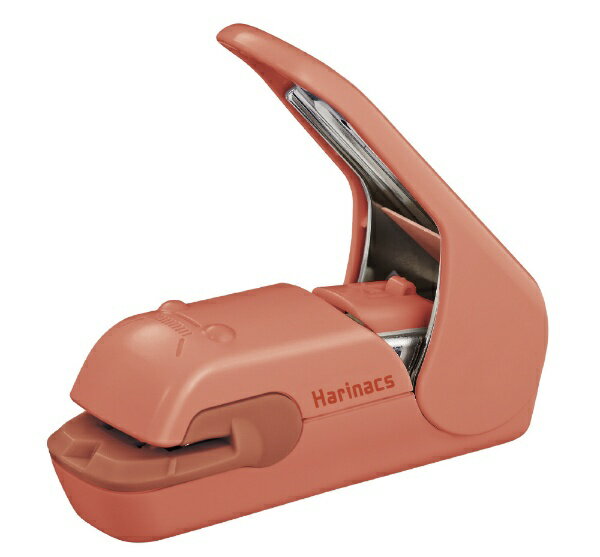 KOKUYO｜コクヨ 針なしステープラー ＜ハリナックスプレス＞ 約5枚とじ サーモンピンク SLN-MPH105VP