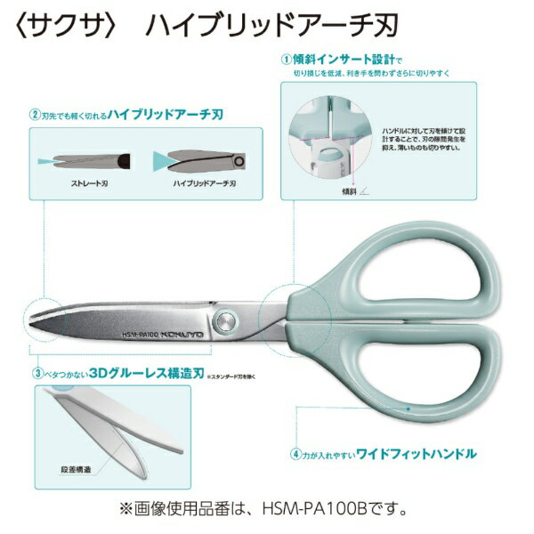 KOKUYO�å����� �ϥ��� �����󥰥롼�쥹�� HSM-PTA100W SAXA(������) �ۥ磻��