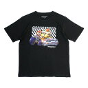 ファインプラス|FINE PLUS マリオカート マリオVSクッパ Tシャツ マリオカート BLACK S 22863237